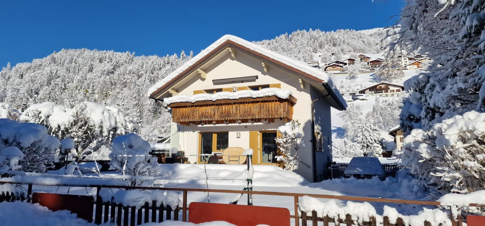 Ferienwohnung Konrad Pfeifer Schruns Exteriör bild